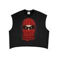 “Yeezy Hellraiser Tour” French Terry Boxy Tank Top