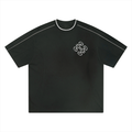 Unisex Oversized Contrast Tape T-Shirt